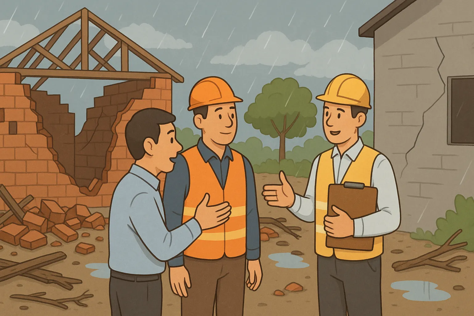 Anh Tuấn thi công nhà riêng