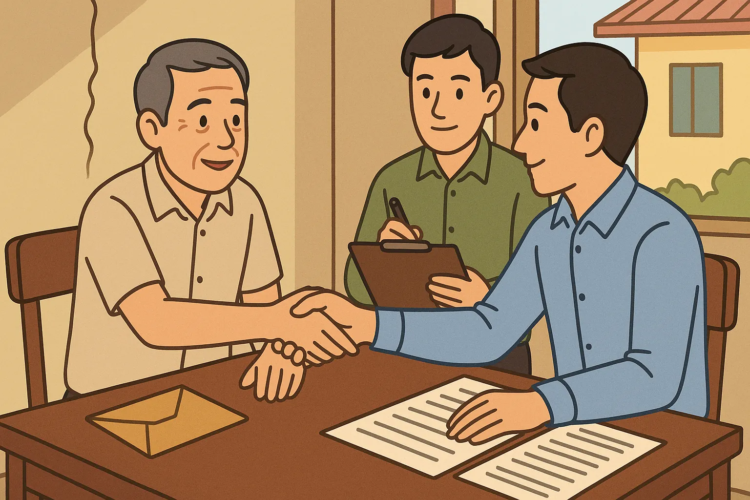 Đơn vị thi công làm nứt tường nhà liền kề