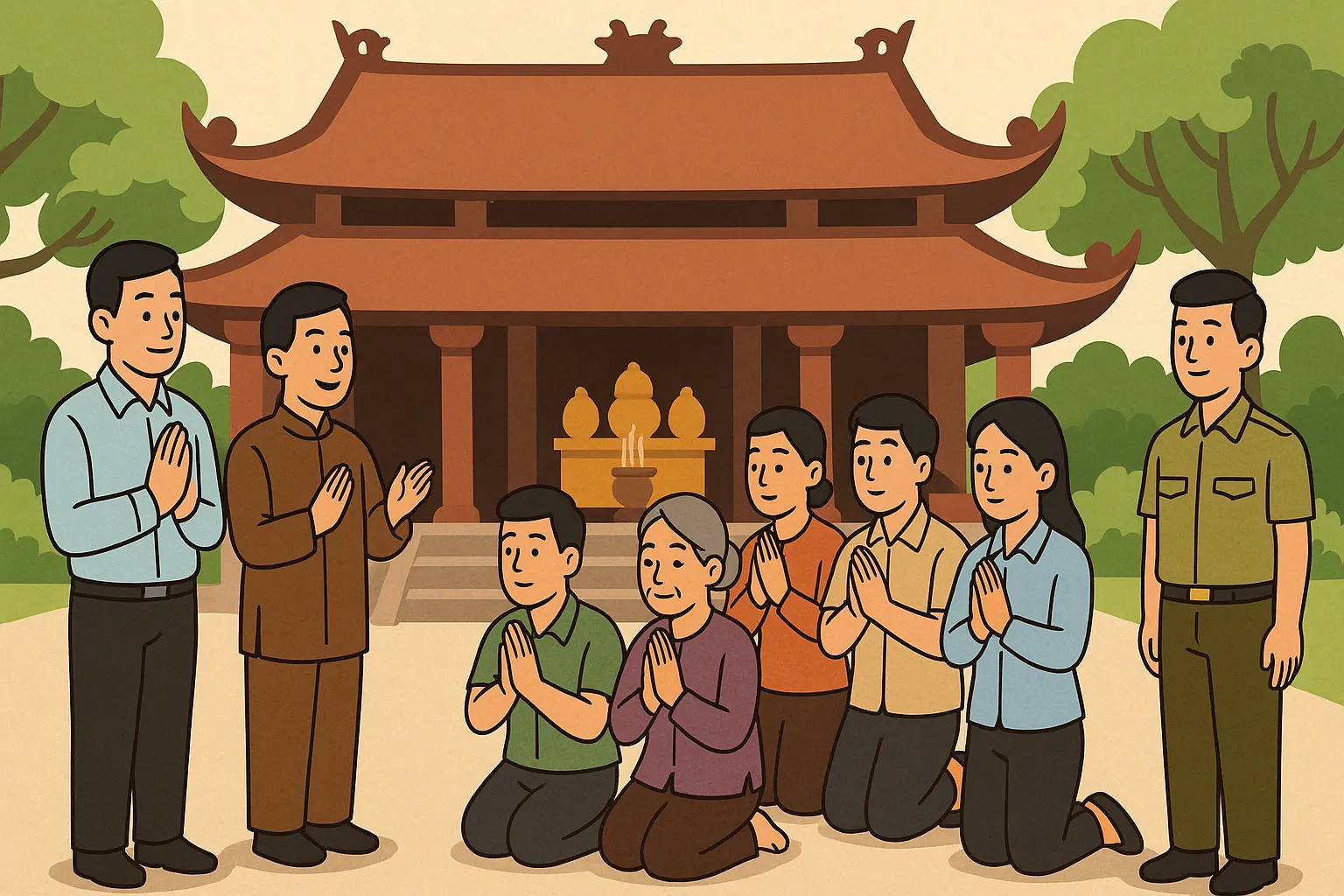 Mọi người đều có quyền tự do tham gia các hoạt động tín ngưỡng