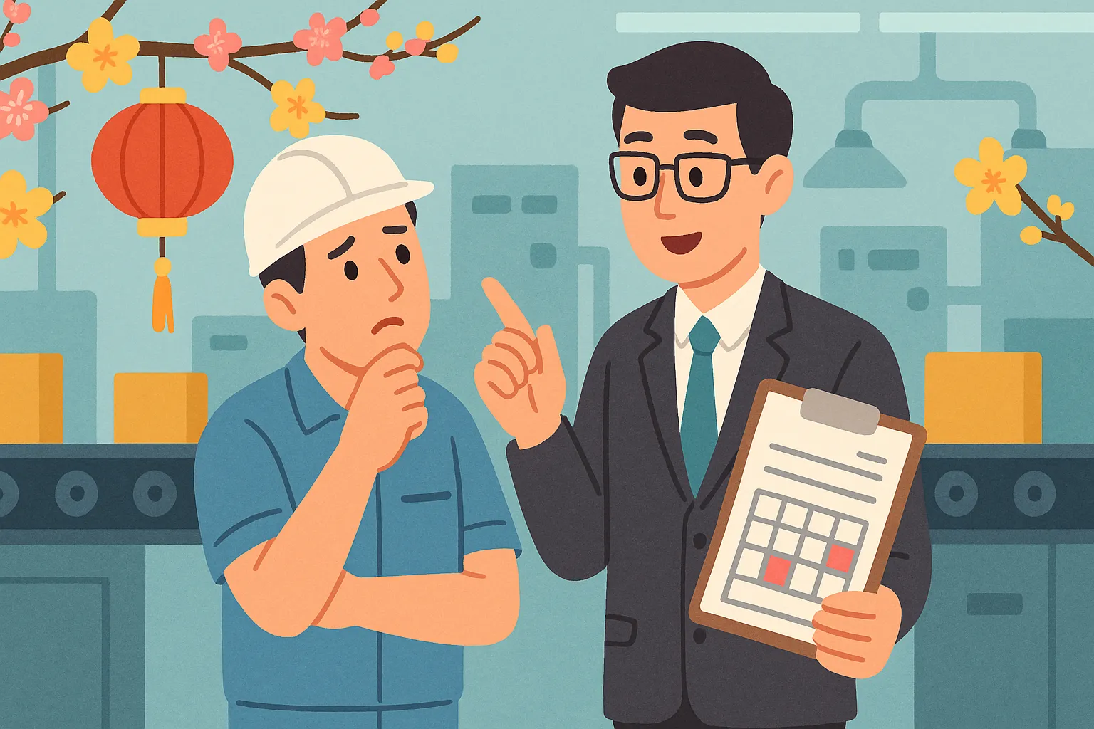 Tiền lương người lao động được hưởng khi làm việc vào ngày Tết Âm lịch