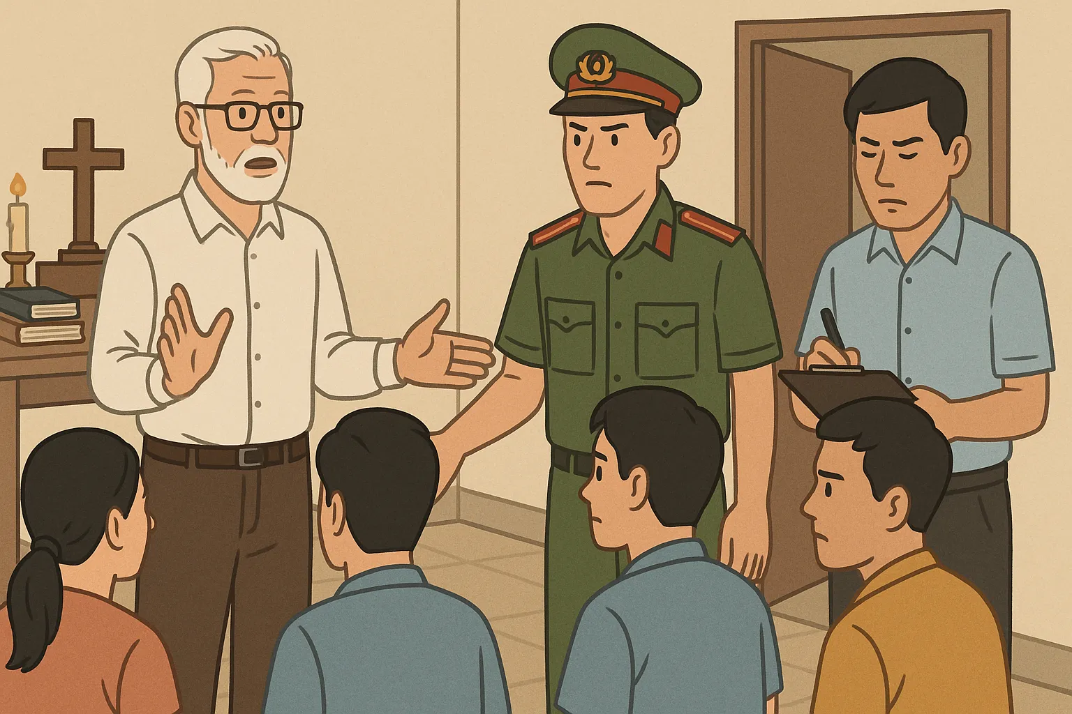 Người nước ngoài tham gia giảng đạo tại cơ sở tôn giáo chưa đăng ký