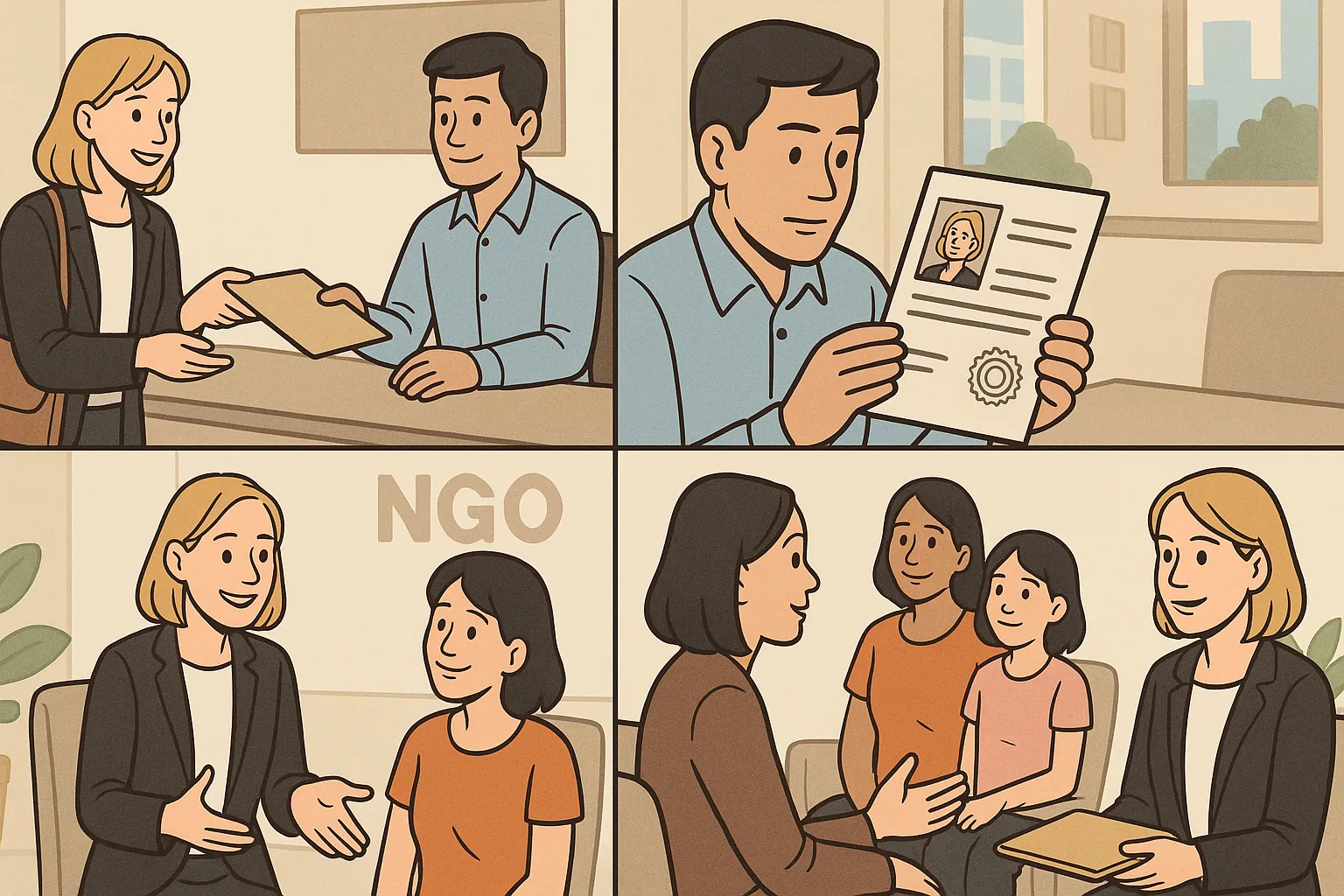 Bà Marie nộp hồ sơ đăng ký hành nghề tại Hà Nội