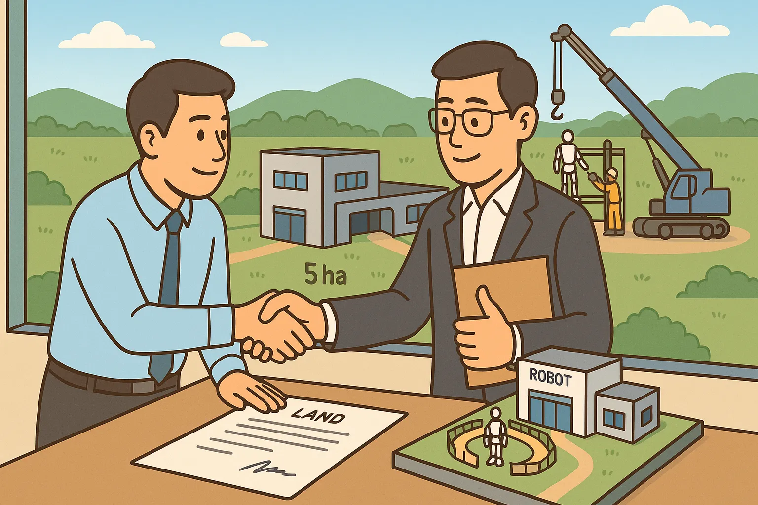 Công ty VietTech được cấp đất để đầu tư trung tâm nghiên cứu robot