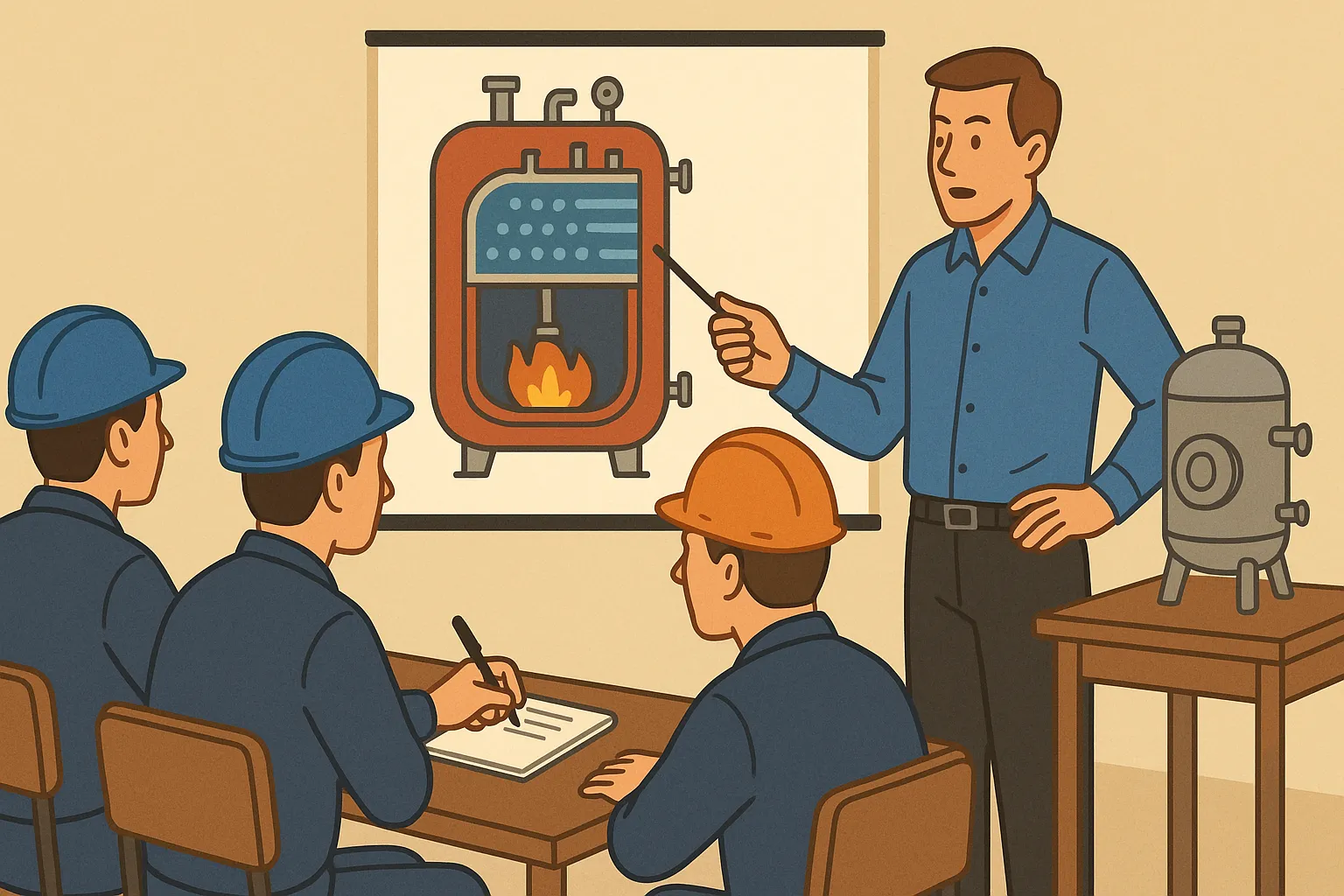 Người vận hành nồi hơi cần đáp ứng những điều kiện gì