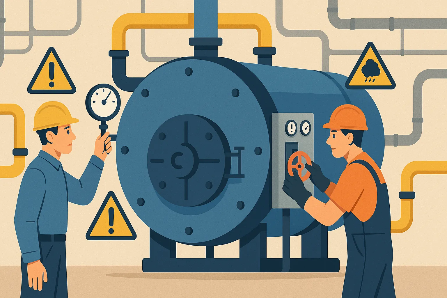 Người vận hành nồi hơi cần đáp ứng những điều kiện gì?