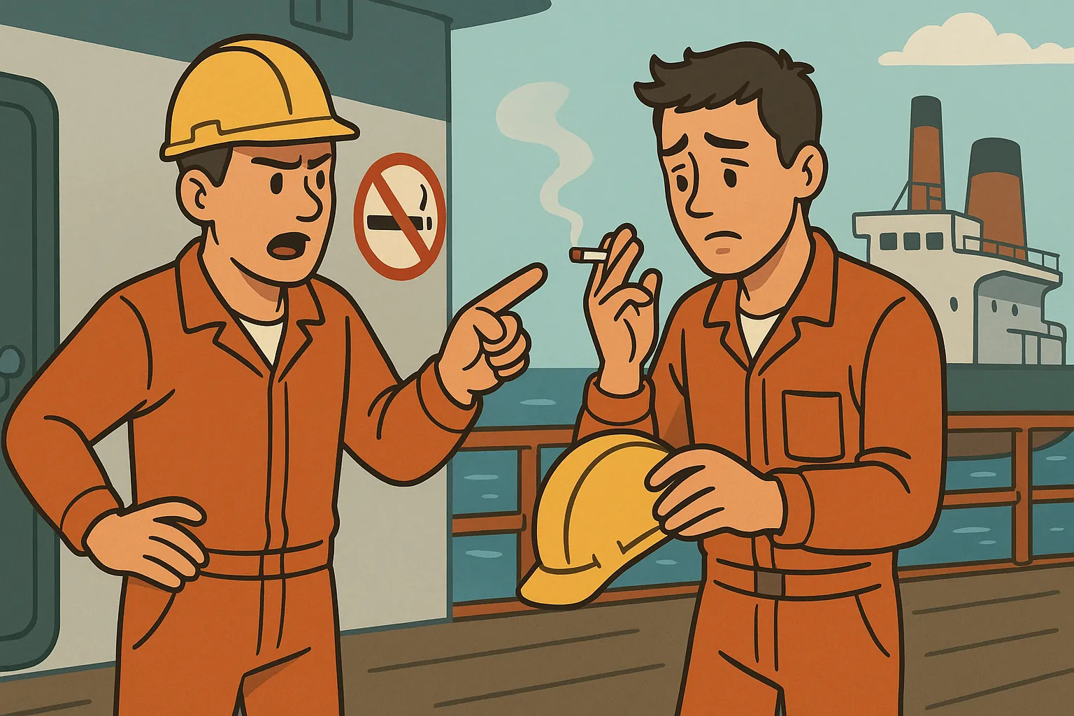 Những hành vi nào bị cấm đối với thuyền viên làm việc trên tàu biển Việt Nam