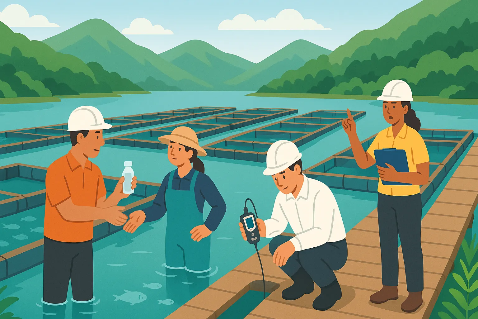 Nuôi trồng thủy sản trên lòng hồ cần đảm bảo những yêu cầu nào?