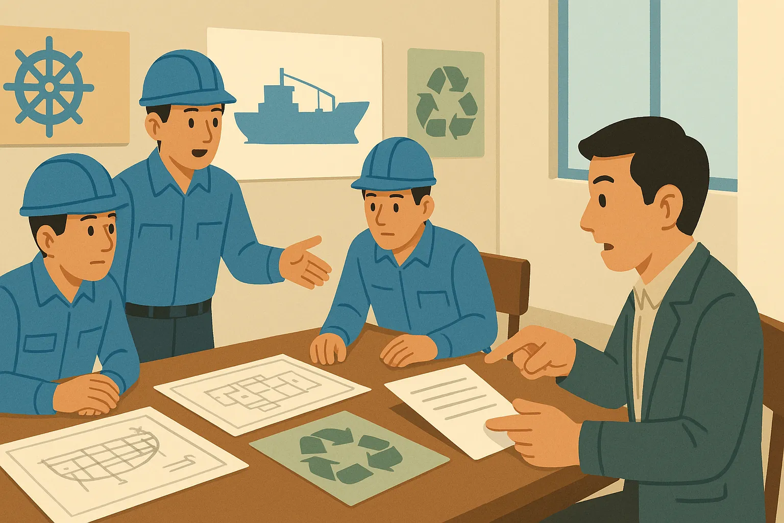 Doanh nghiệp lập phương án phá dỡ tàu cũ nhập khẩu
