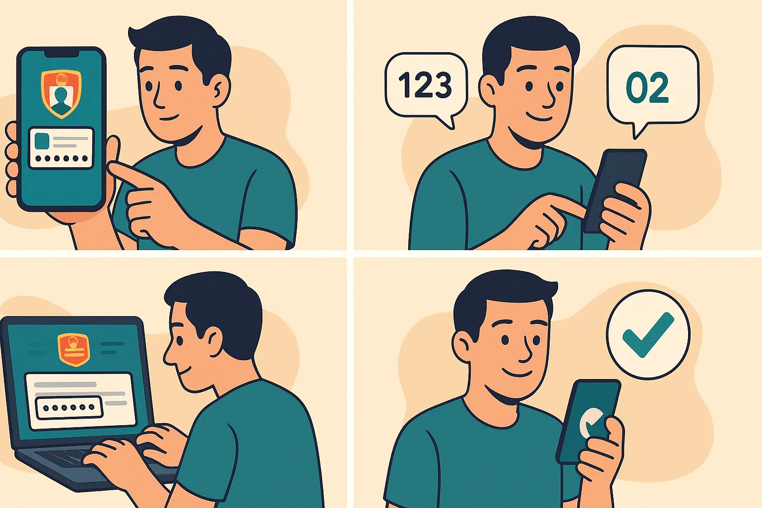 Anh Hưng kích hoạt tài khoản định danh mức độ 01