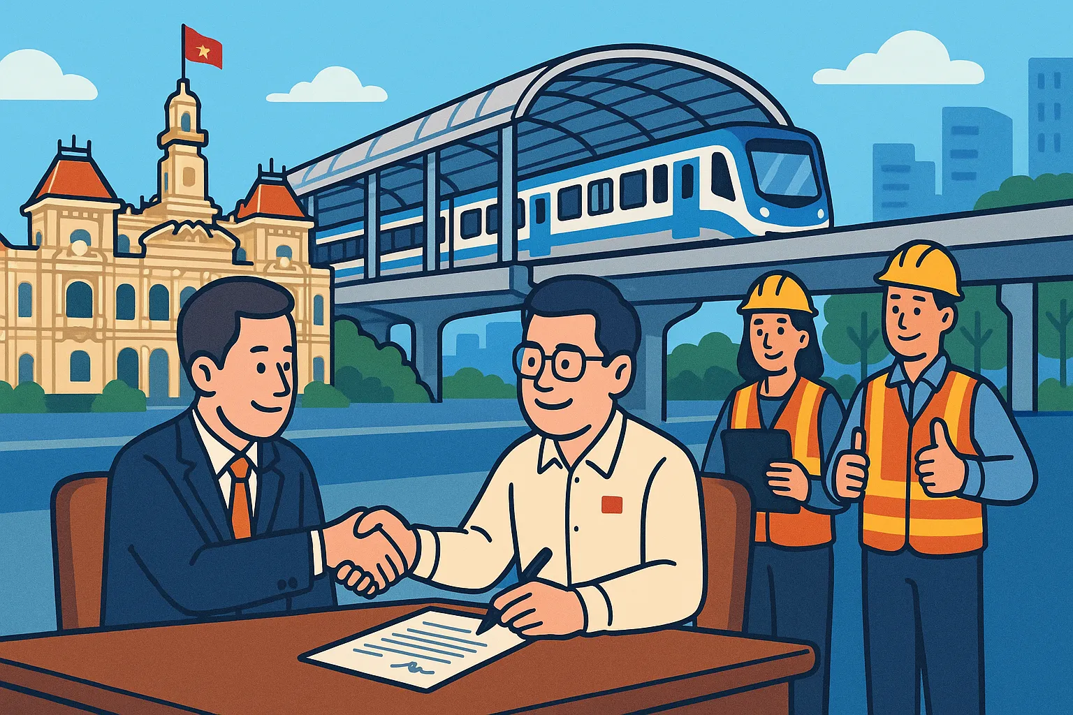 Chính quyền địa phương ký hợp đồng PPP với nhà đầu tư