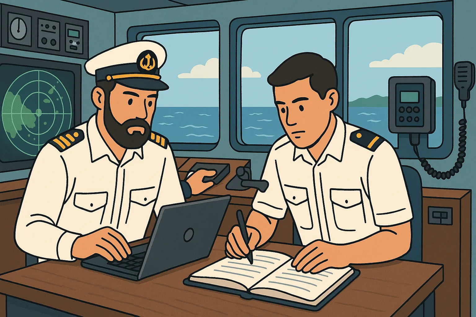 Tàu hoạt động ở biển nước ngoài bị tai nạn lao động thuyền trưởng phải báo cho cơ quan nào