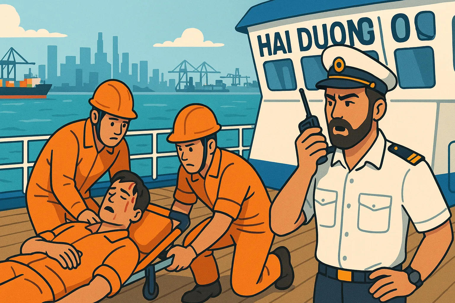 Tai nạn xảy ra trong quá trình làm việc