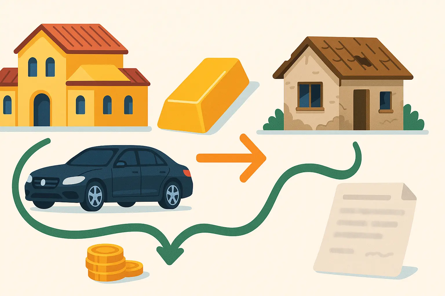 Thao túng tài sản đảm bảo – hoán đổi, che giấu dòng tiền