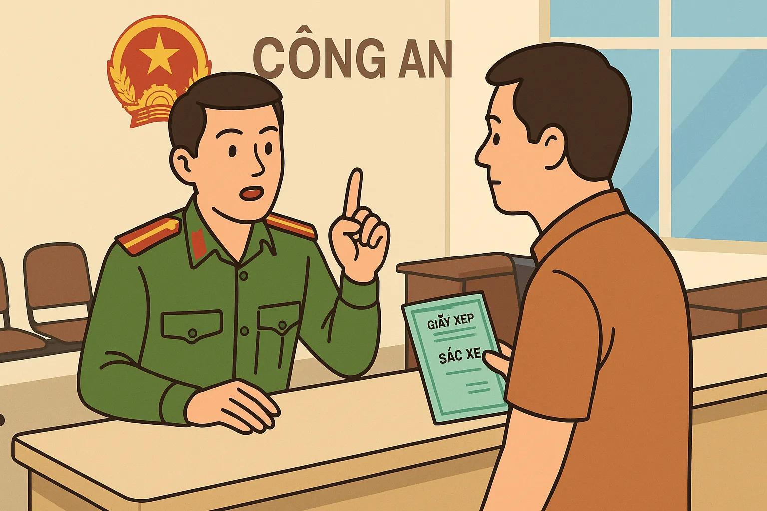 Thay đổi nơi cư trú có phải đổi biển số xe không