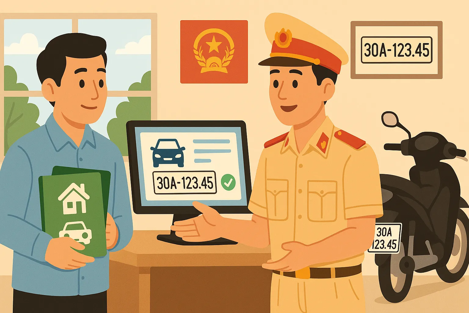 Anh Quang chuyển nơi cư trú sang địa phương mới