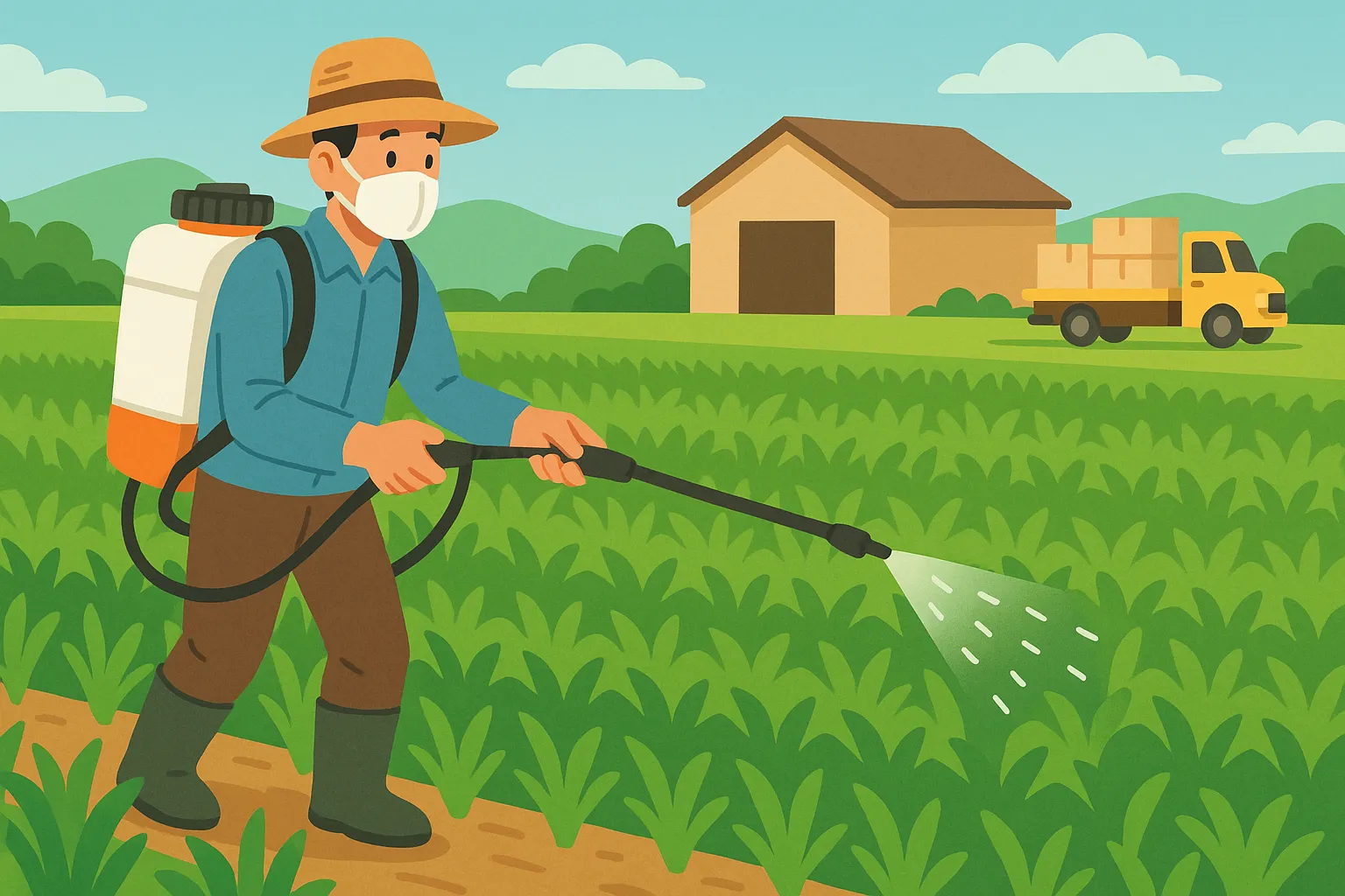Thuốc bảo vệ thực vật chưa sản xuất trong nước có được ưu đãi thuế khi nhập khẩu không?