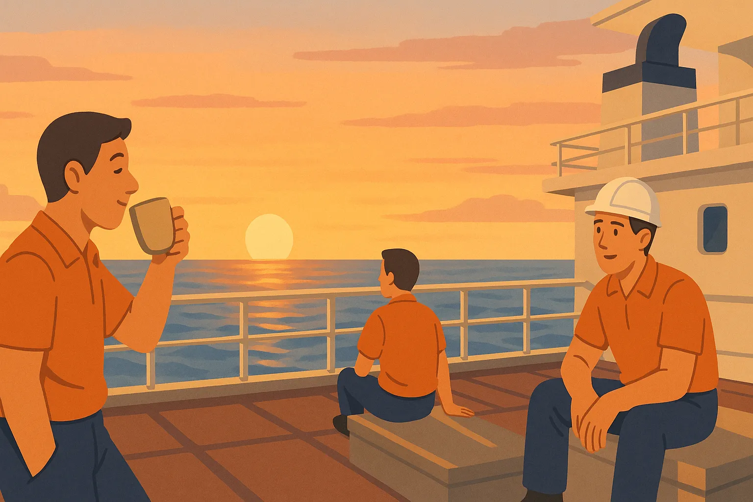 Thuyền viên trên tàu biển Việt Nam có được nghỉ phép năm không?