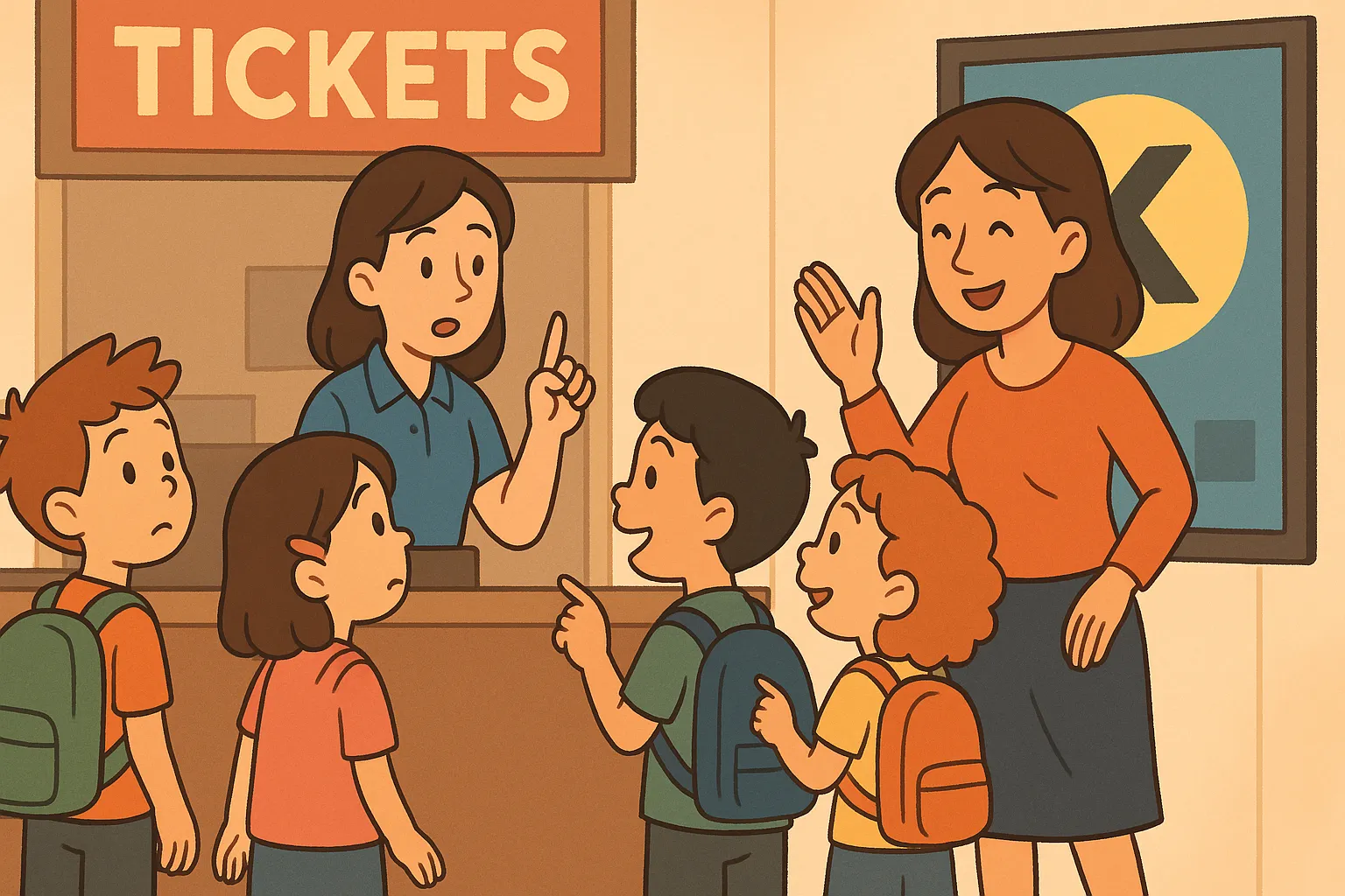 Bé An muốn xem phim tại rạp