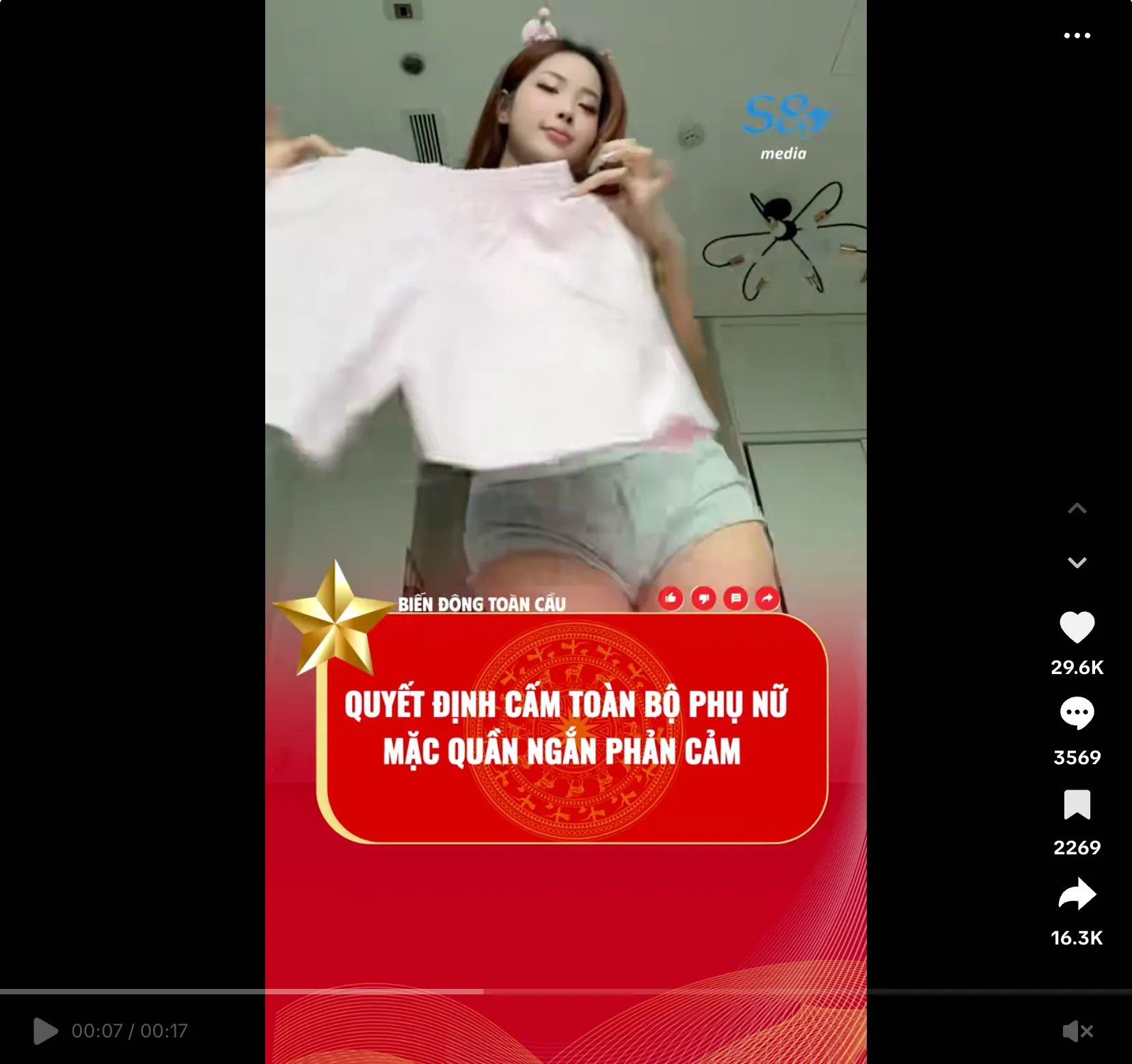 Thực hư về tin “cấm phụ nữ mặc quần ngắn ra đường"