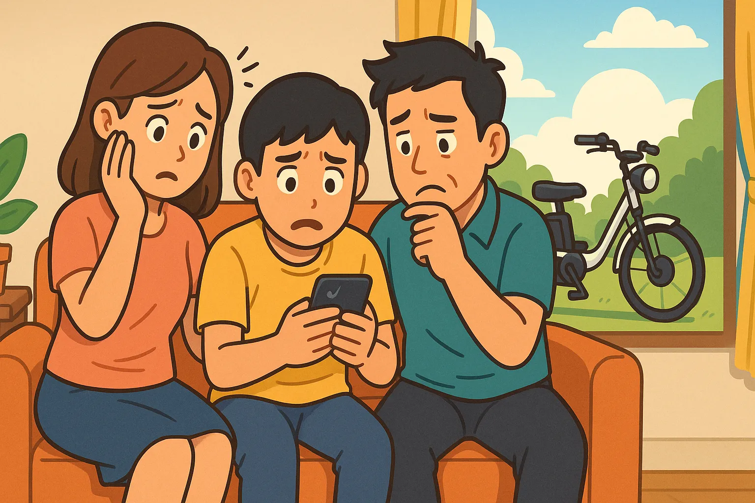 Cấm trẻ em dưới 16 tuổi điều khiển xe đạp điện có thật không?