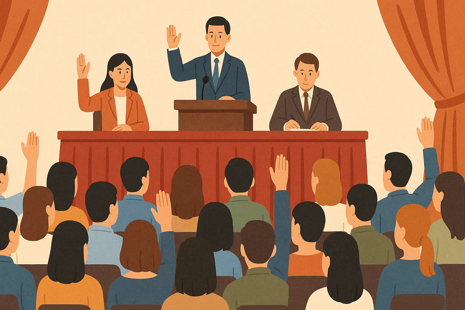 Tổ chức đại hội được thực hiện dưới những hình thức nào?