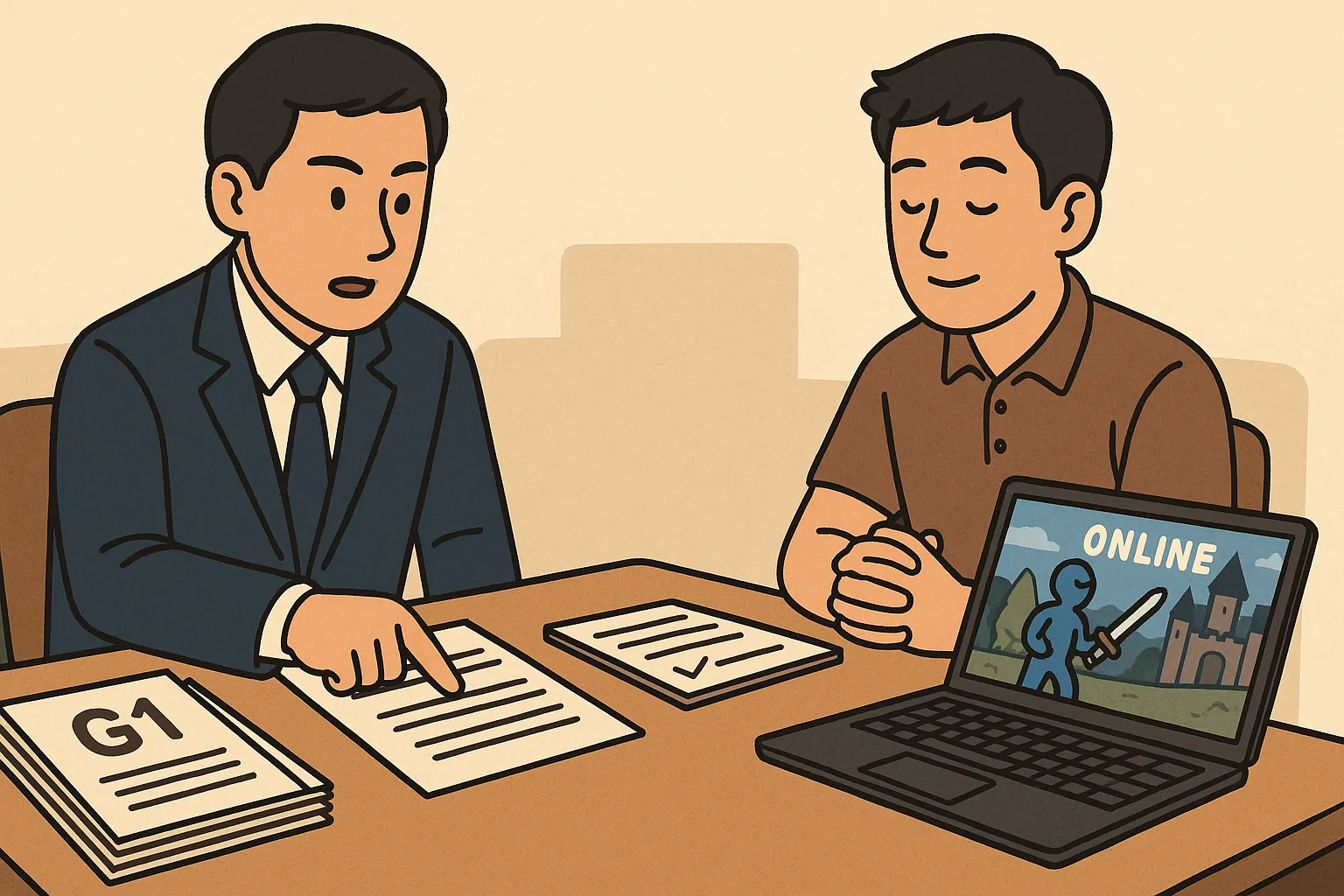 Trò chơi điện tử trên mạng G1 được hiểu như thế nào