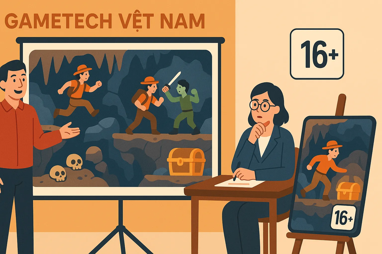 Doanh nghiệp phát triển trò chơi phiêu lưu đối kháng nhẹ