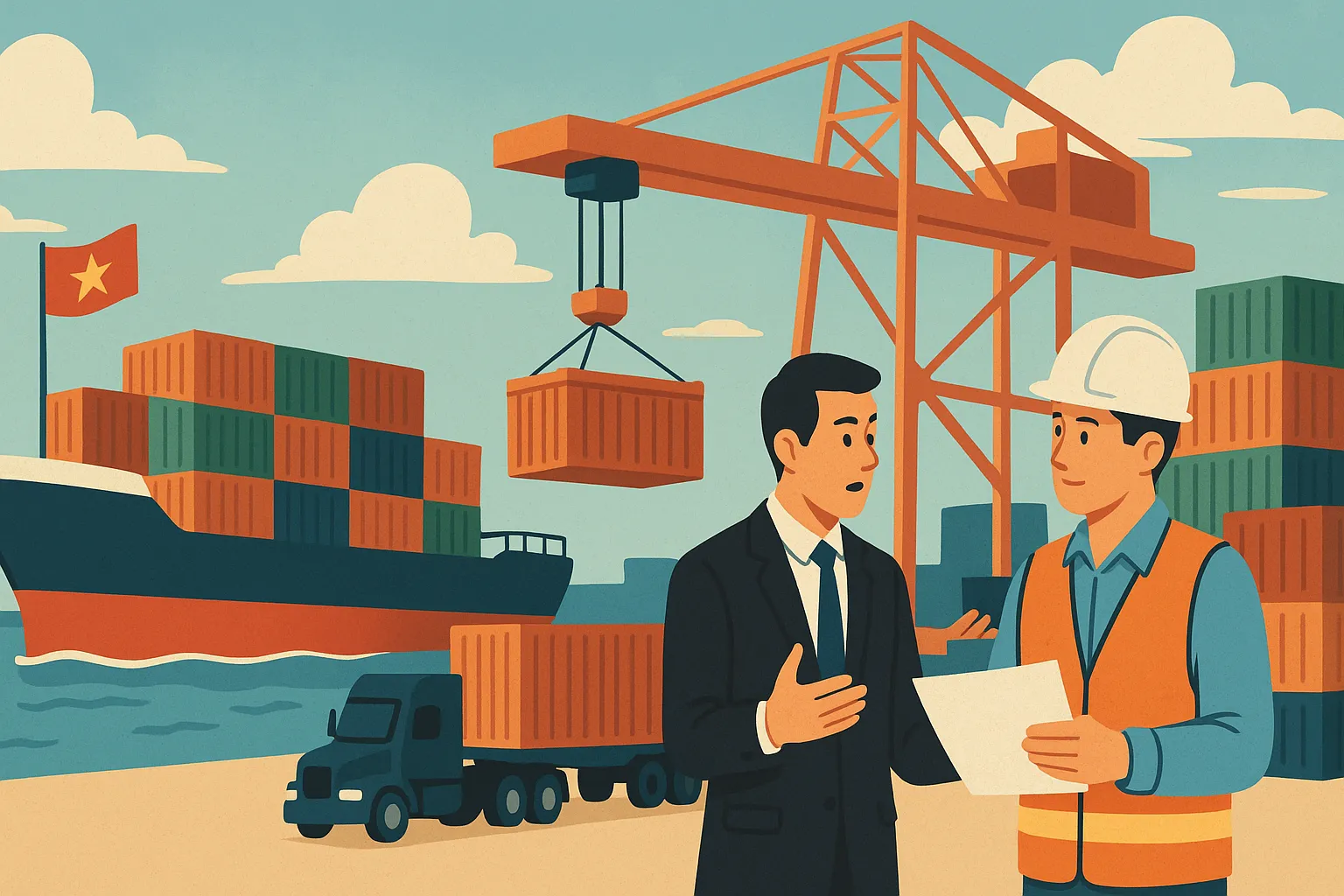 Công ty vận tải mở tuyến vận chuyển hàng hóa bằng tàu biển trong nước