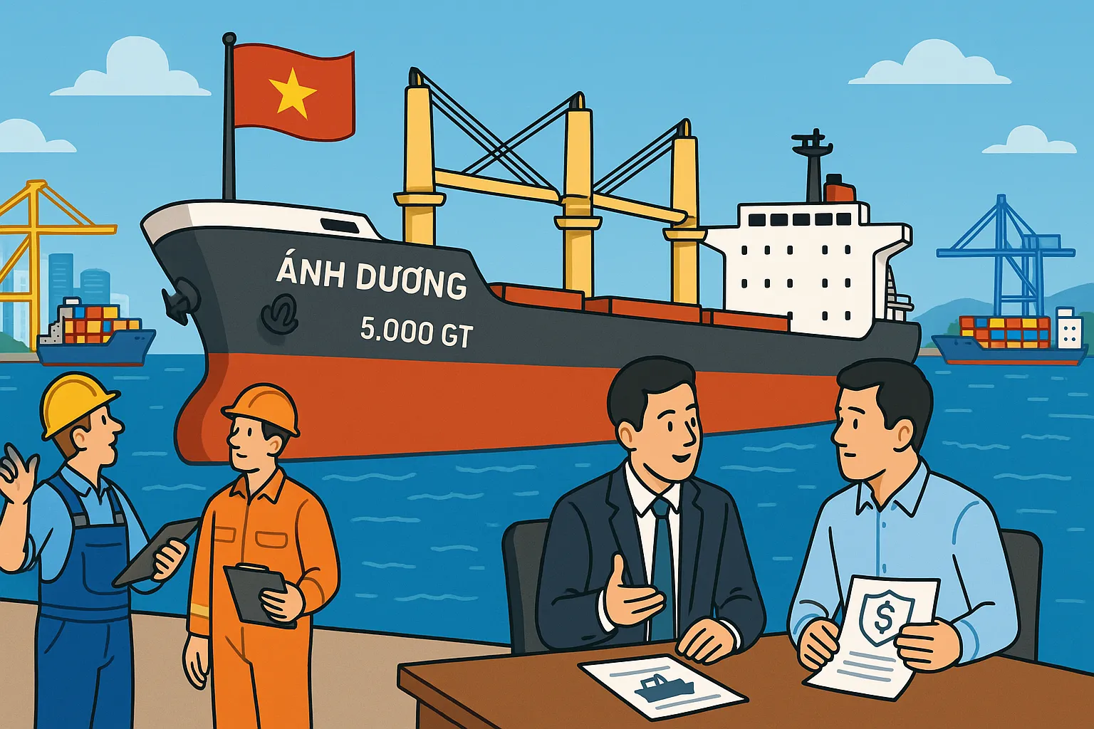 Công ty Hàng hải Ánh Dương hoàn thiện bộ máy và phương tiện