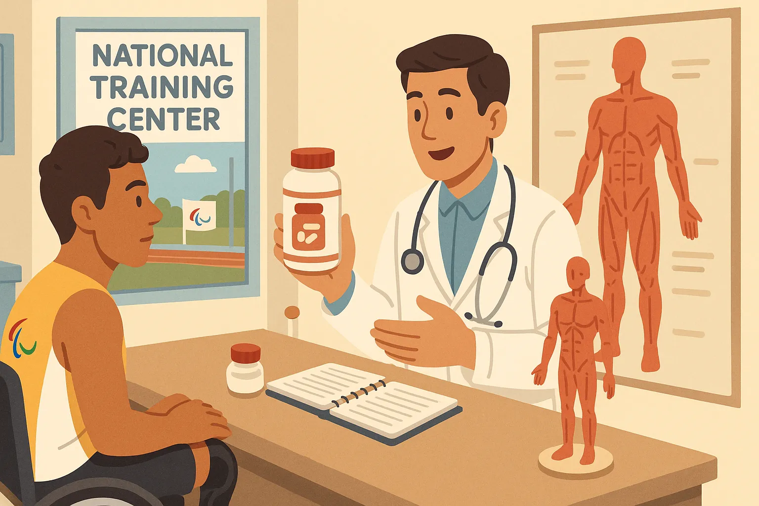 Vận động viên tham dự Paralympic Games được chữa trị chấn thương ở đâu