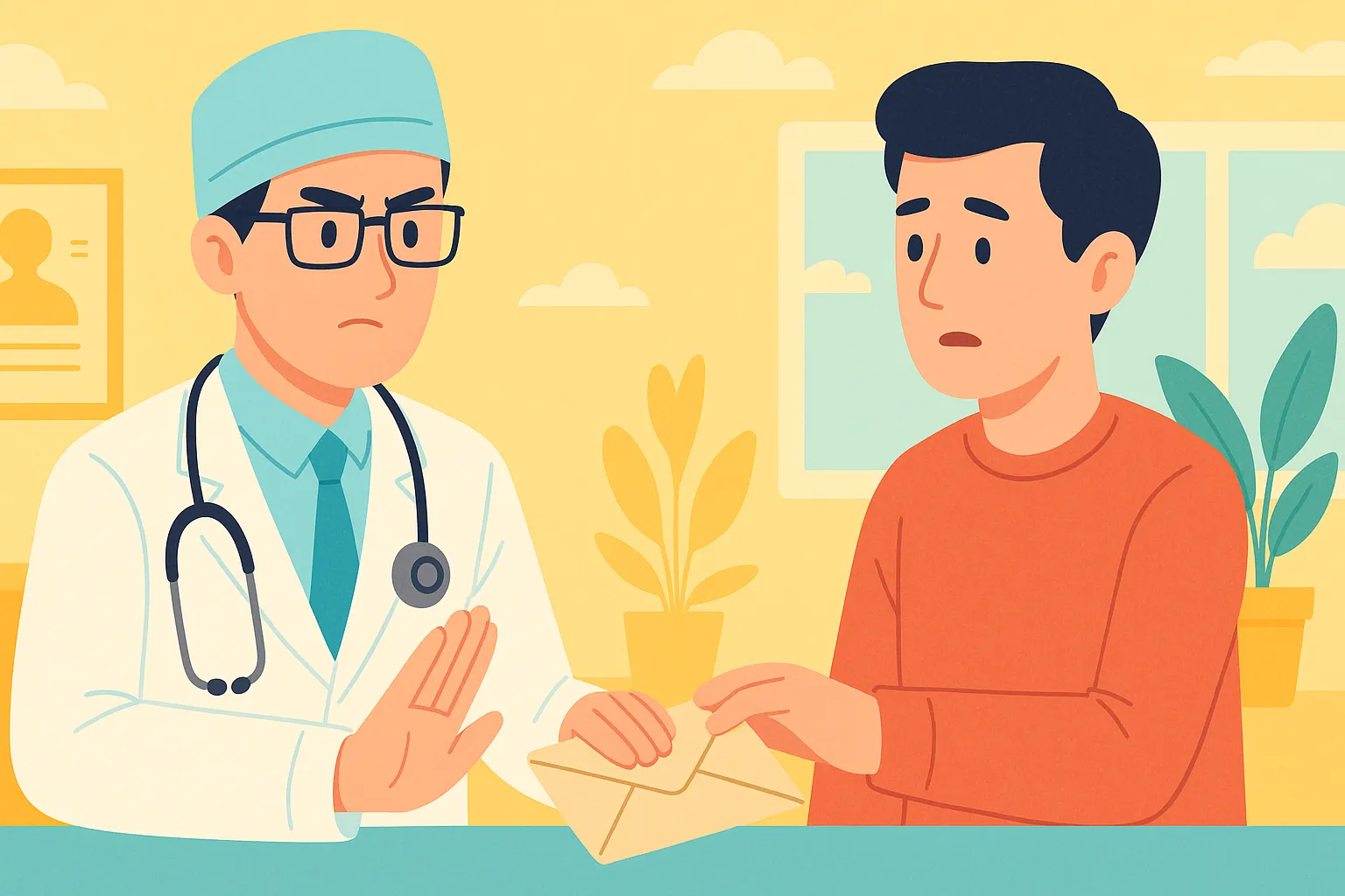 Bác sĩ nhận hối lộ từ bệnh nhân sẽ bị xử phạt hành chính ra sao?