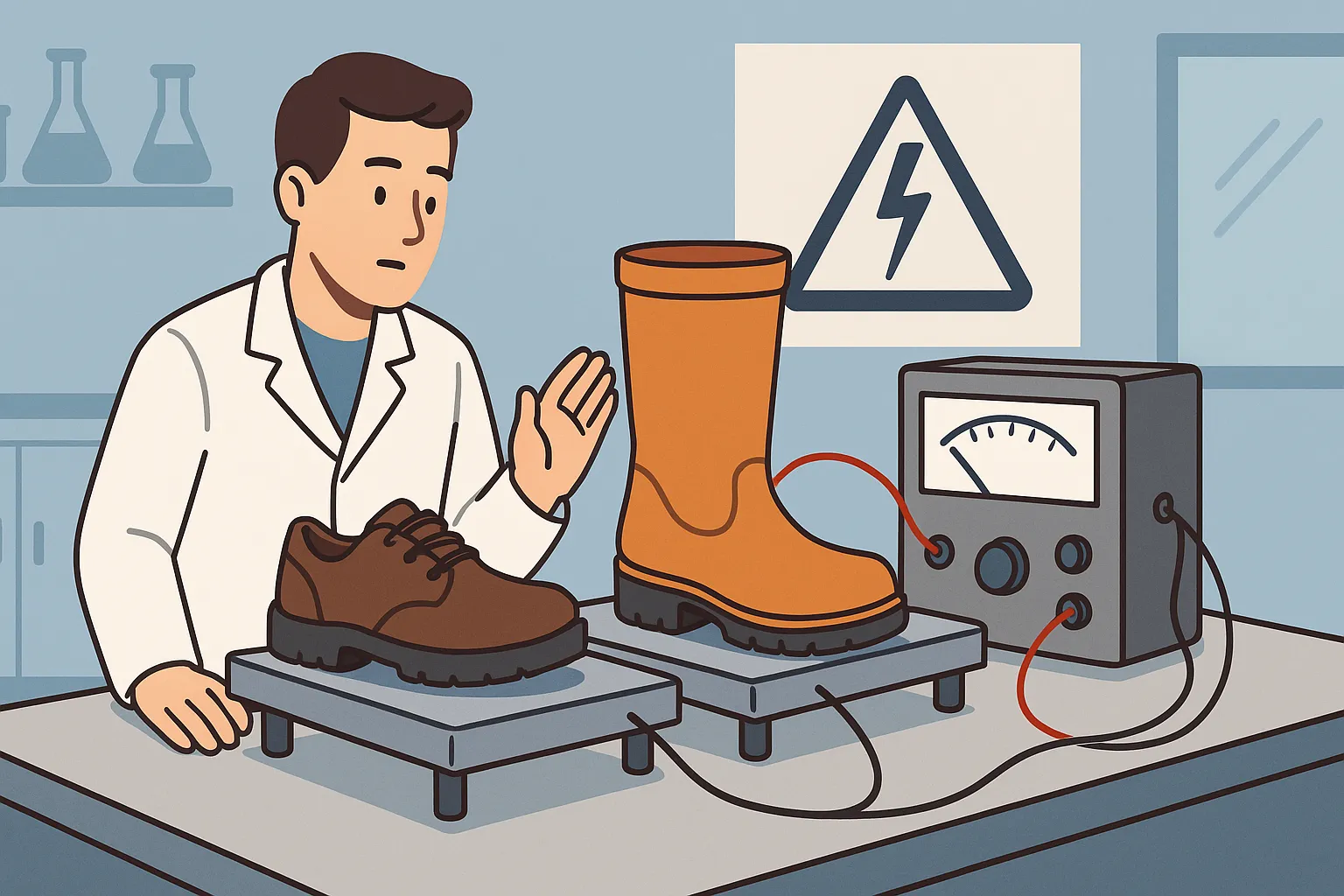 Giày cách điện, ủng cách điện được hiểu như thế nào