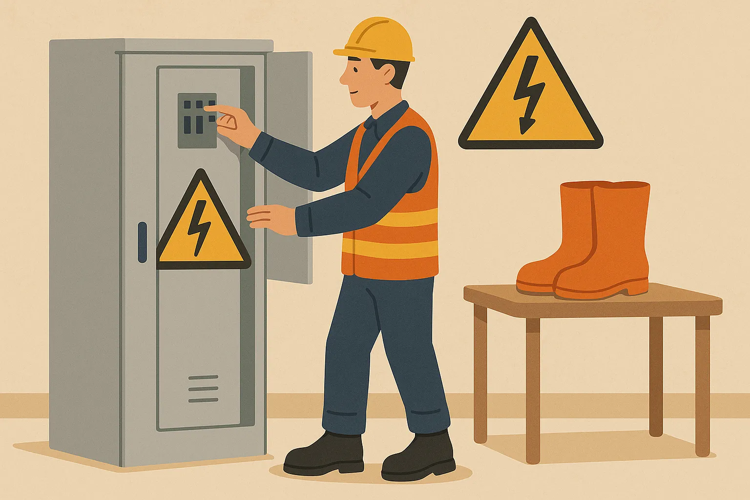 Quy định về giày cách điện, ủng cách điện trong lao động