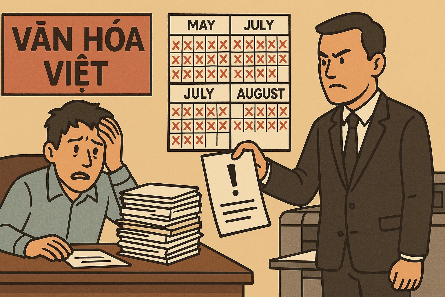 Báo in chưa phát hành sau khi được cấp giấy phép