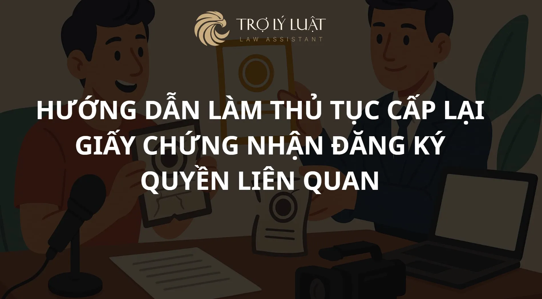 Hướng dẫn làm thủ tục cấp lại giấy chứng nhận đăng ký quyền liên quan