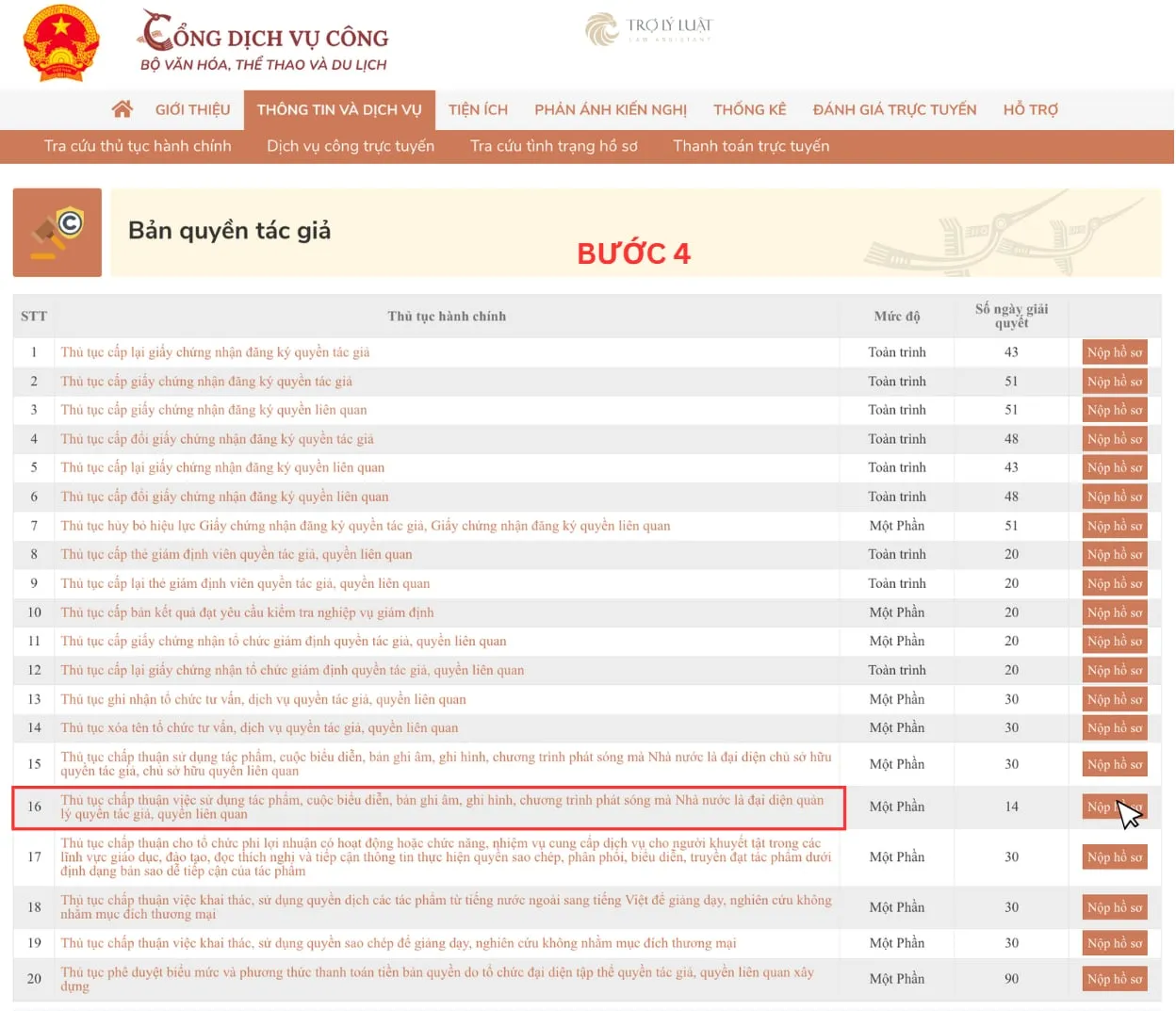 Thủ tục xin chấp thuận sử dụng tác phẩm, cuộc biểu diễn, bản ghi âm, ghi hình, chương trình phát sóng do Nhà nước quản lý