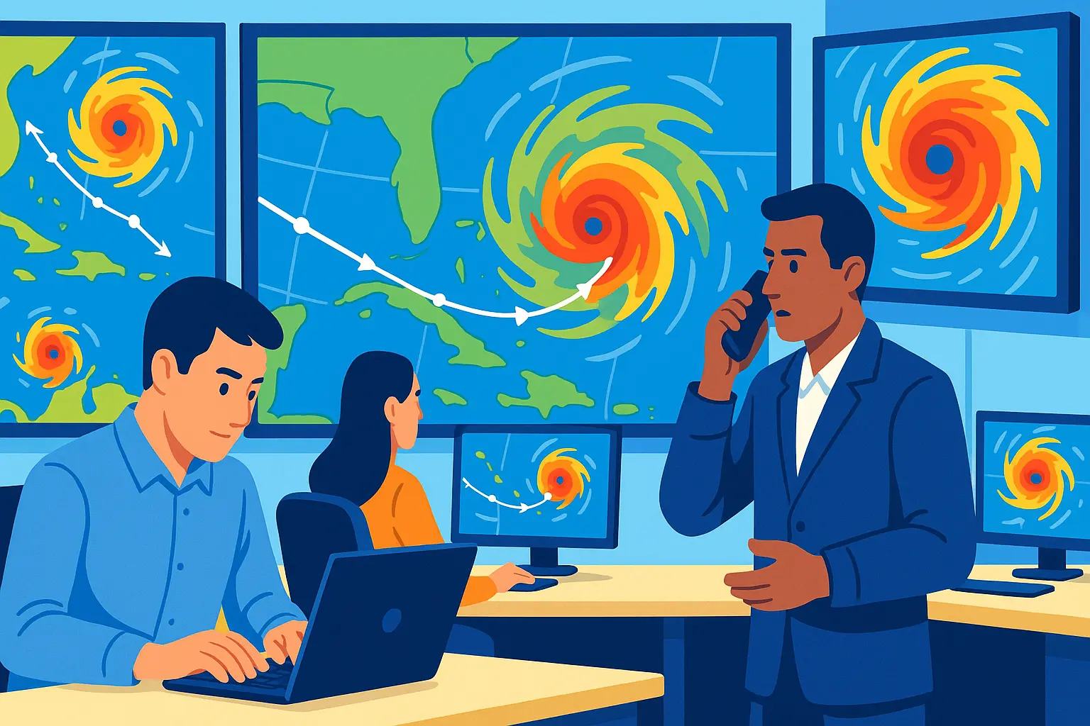 Bản tin cảnh báo bão trên đất liền được ban hành trong trường hợp nào?