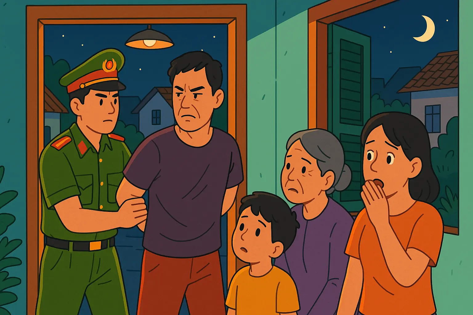 Bắt bị can, bị cáo để tạm giam có được thực hiện vào ban đêm không?