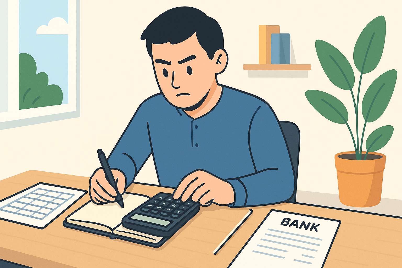 Cách tính lãi ngân hàng theo tháng