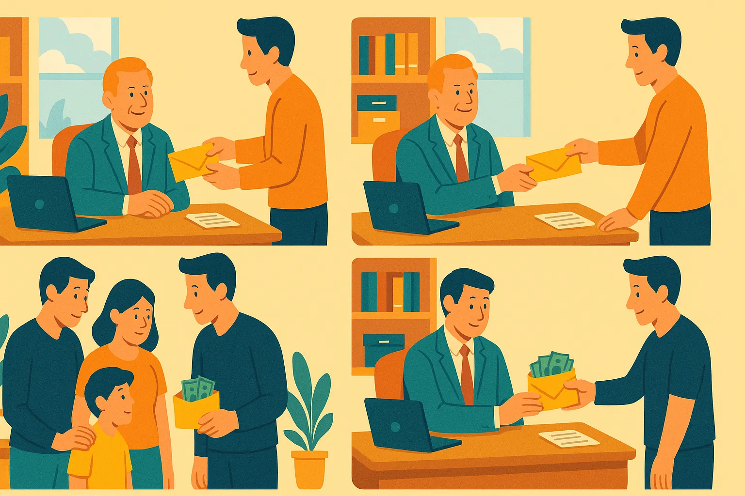 Hành vi nhận hối lộ - Từ 2015 đến 2017