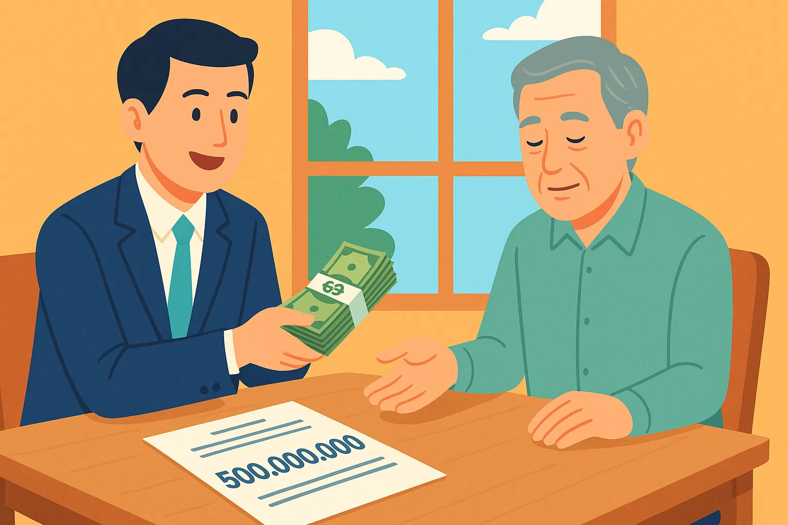 Ông Trần Bê nhận hơn 500 triệu đồng bồi thường