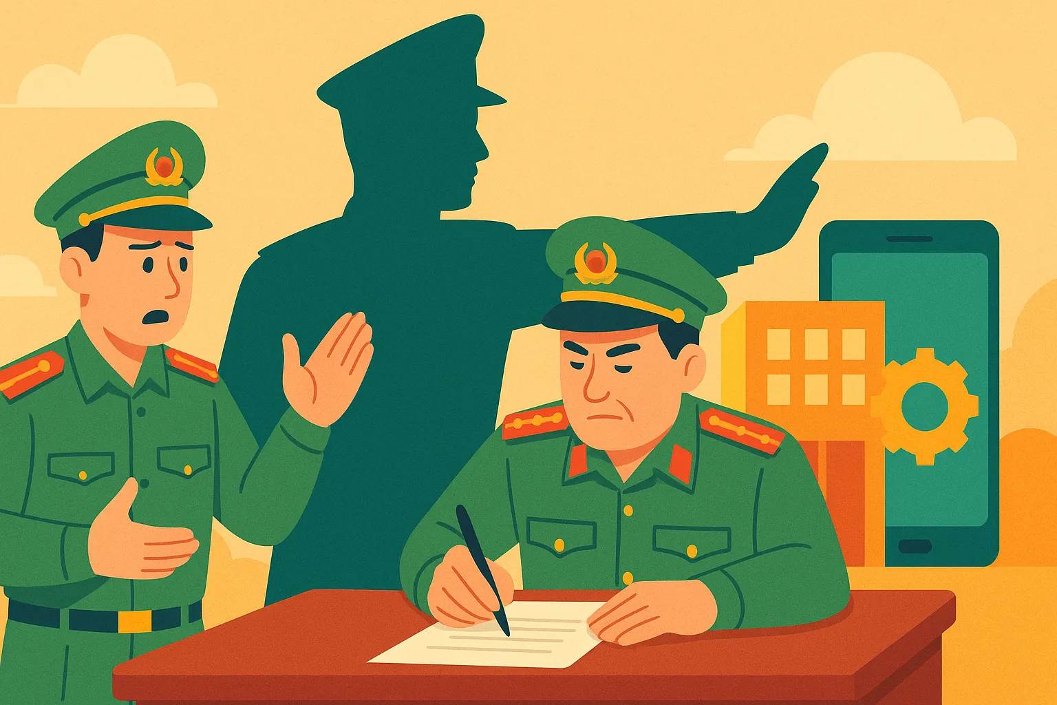 Được sự che chắn từ lãnh đạo công an