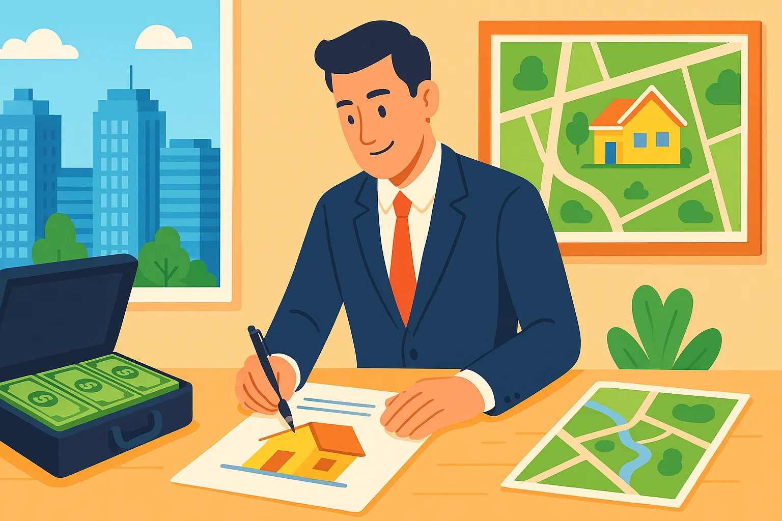 Chuyển tiền vào bất động sản
