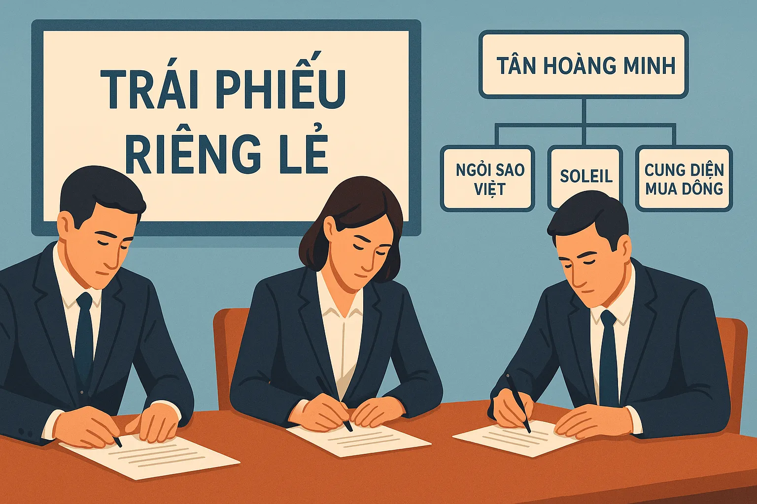 - Quyết định phát hành trái phiếu 