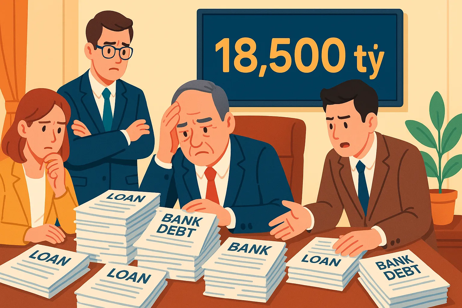 Khó khăn tài chính - Tháng 6/2021