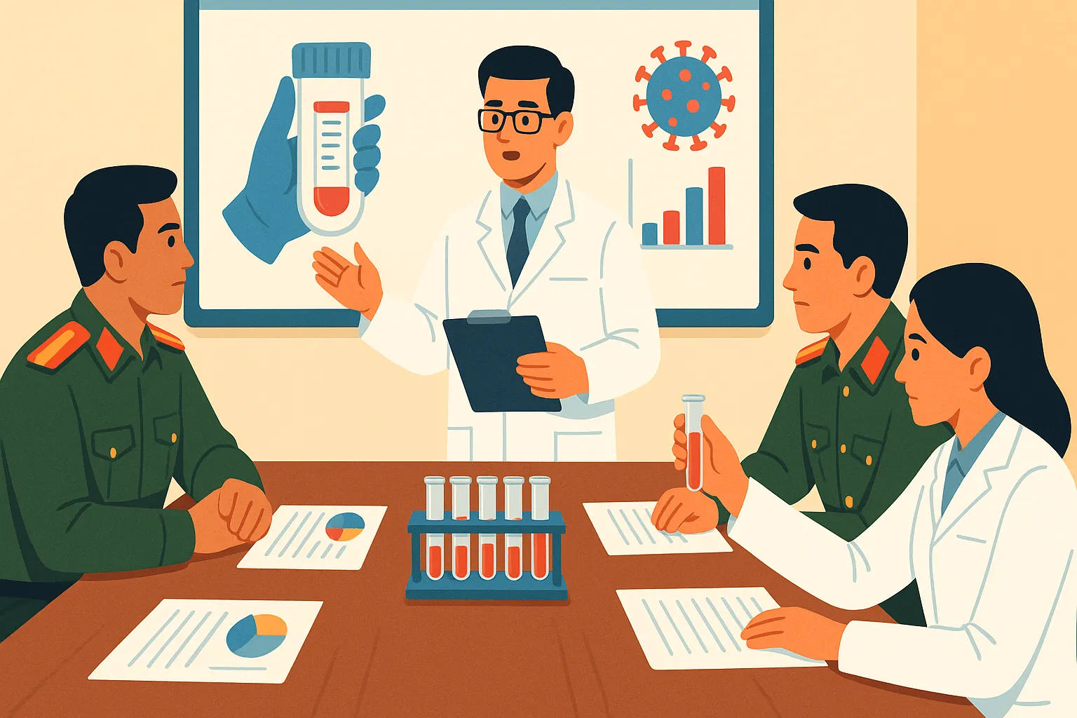 Học viện Quân y đề xuất thực hiện đề tài kit test