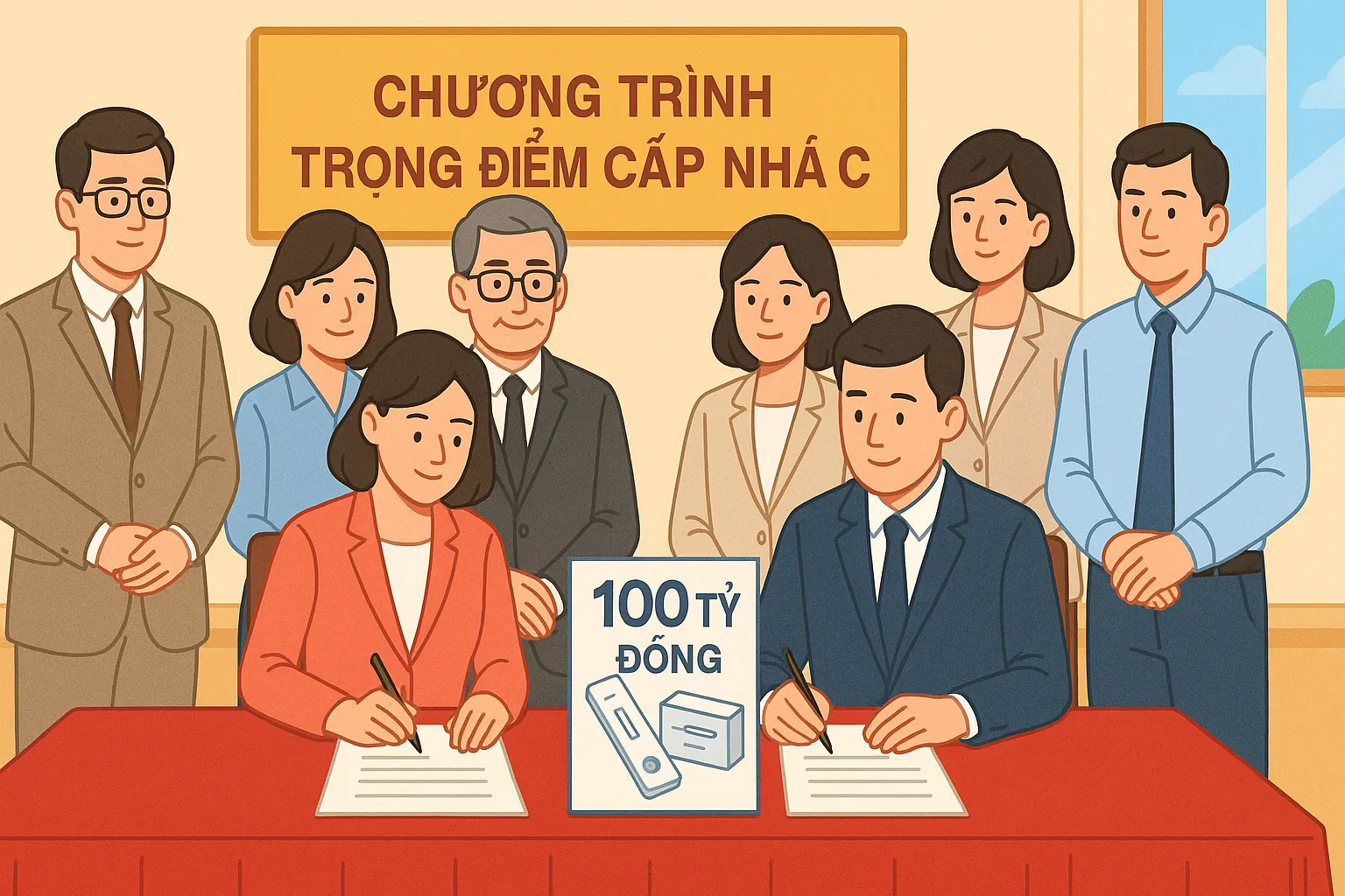 Ký hợp đồng thực hiện đề tài gần 19 tỷ đồng