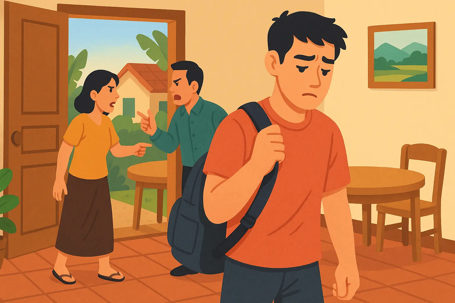 Cha mẹ đuổi con ra khỏi nhà có được xem là hành vi bạo lực gia đình?
