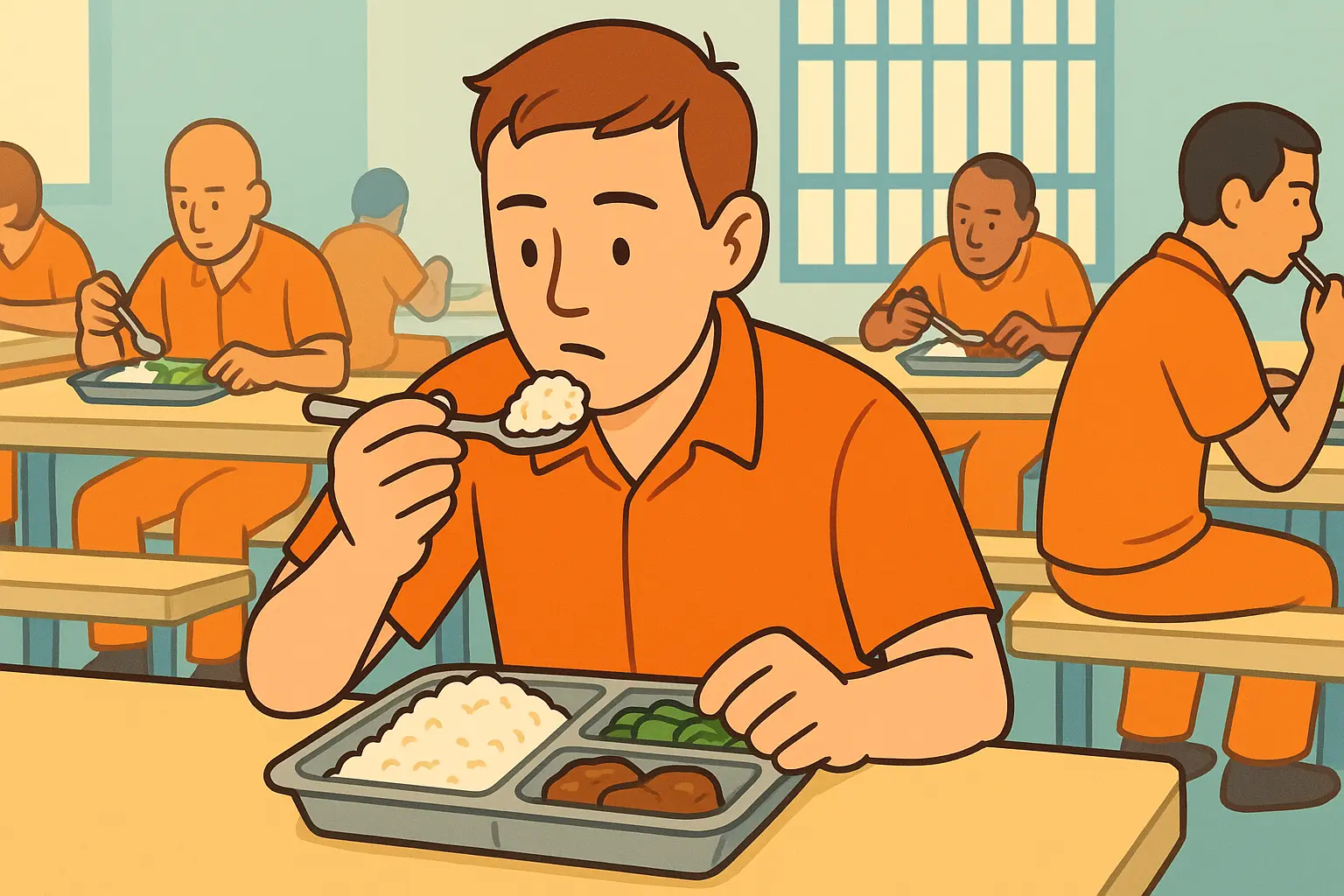 Phạm nhân có được ăn thêm ngoài tiêu chuẩn định lượng không?