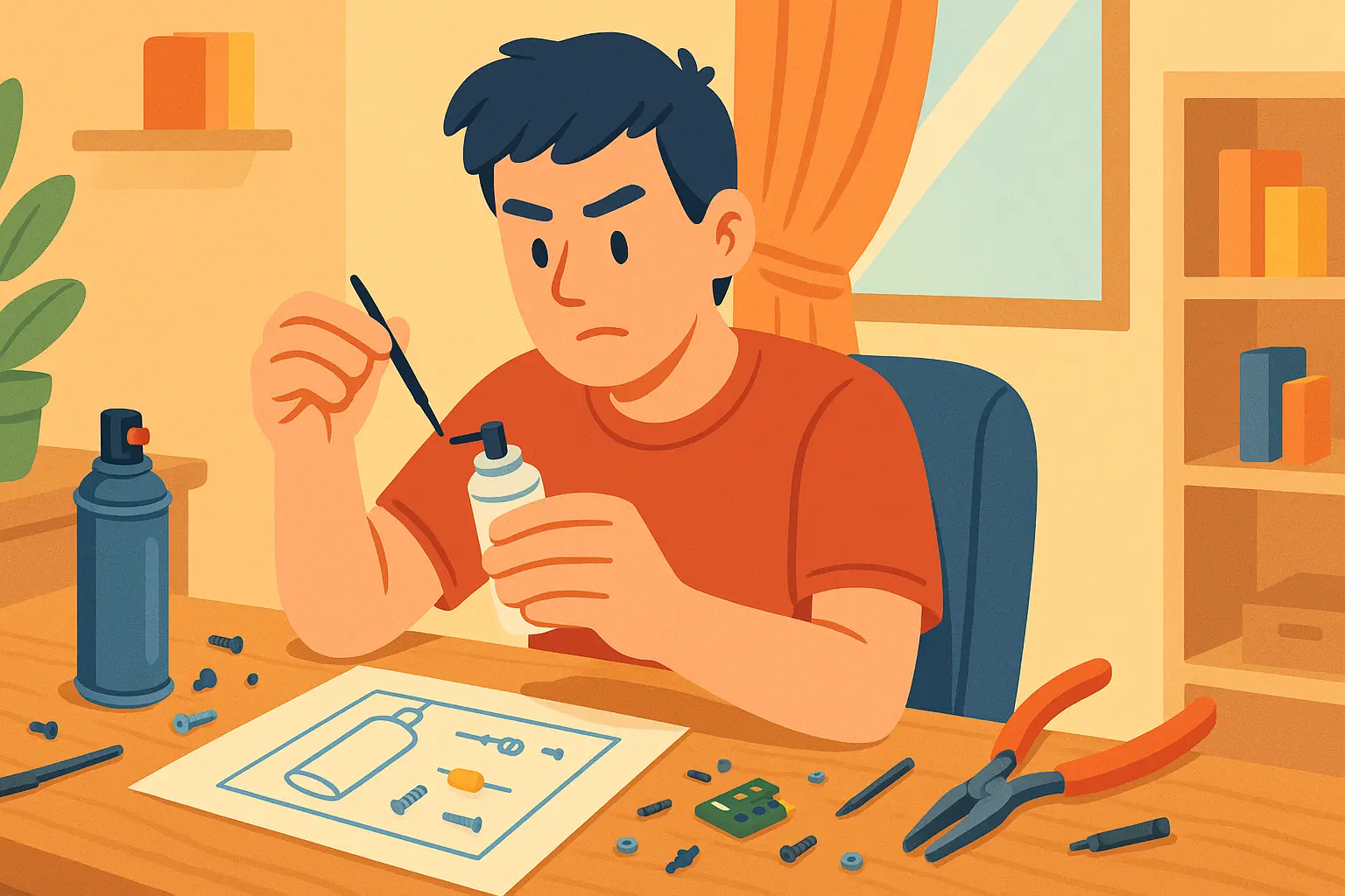 Tự chế bình xịt hơi cay mini có vi phạm pháp luật không?